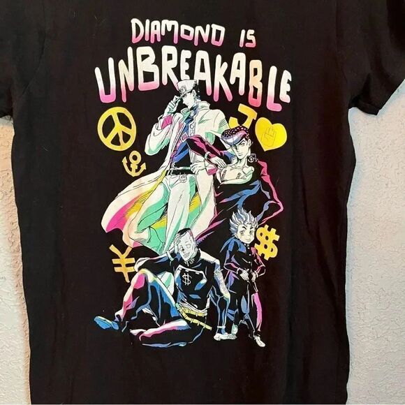 Hot Topic Jo Jos Bizarre Adventures Womens Top Animation Size Large - Picture 2 of 4